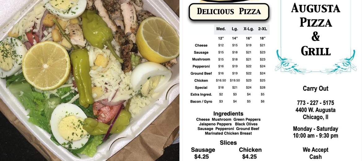 Elliots Augusta Pizza & Grill